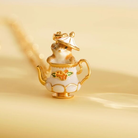 Cute mouse necklace - Picture 3 of 3